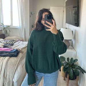 Altar'd State Forest Green Turtleneck Sweater